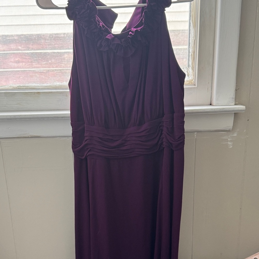 Dress Barn Deep Purple Maxi Dress